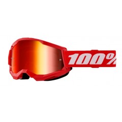 100% STRATA 2 ZATEMNJENA MOTOKROS OČALA RED